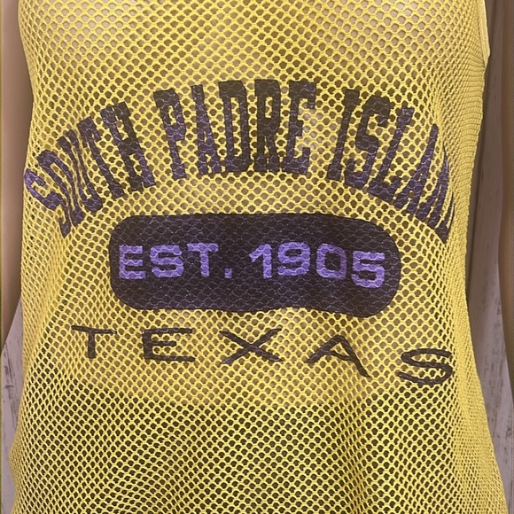 South Padre Mesh Tank Top Size Small - Picture 3 of 7